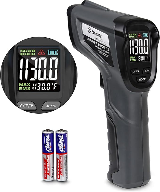 Etekcity Temperature Gun Infrared Thermometer -58°F 1130°F, Digital Laser Heat by Etekcity