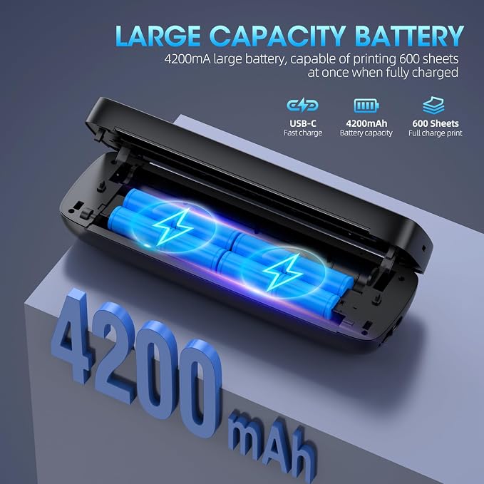 Inkless Portable Printer Wireless - Image 3