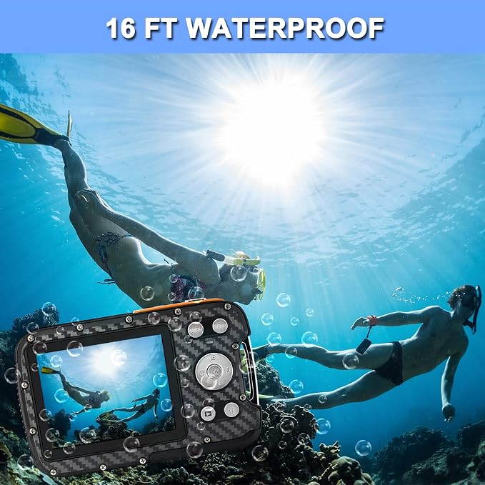 16FT Underwater Camera 30MP Waterproof Digital Camera - Image 3