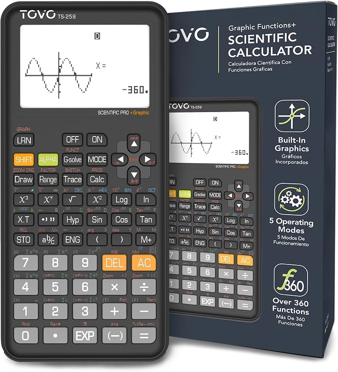 TOVO Scientific Calculator by CATIGA
