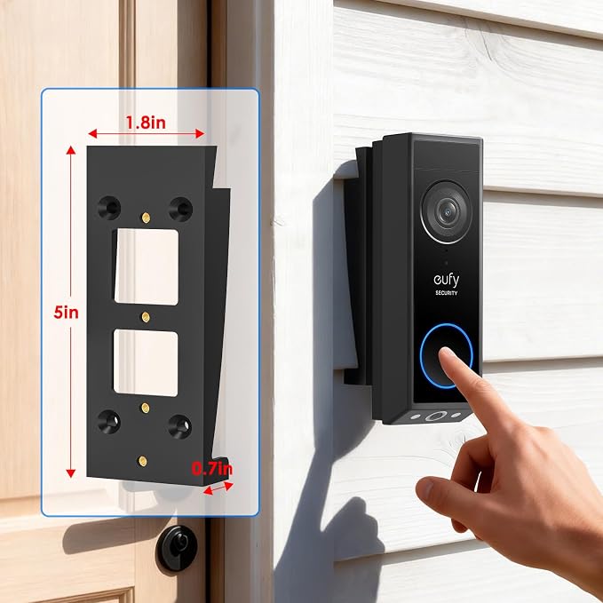 Doorbell Vinyl Siding Mount/Angle Adjustment Mount - Image 5