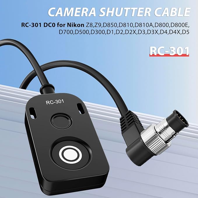 RC301-DC0/MC-30 30CM for Nikon Video Cable z8 z9 d850 d800 Remote Camera Small - Image 2