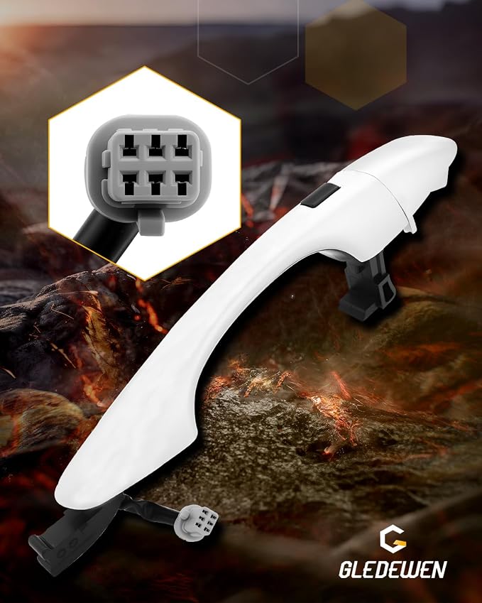 Gledewen Front Right Handle w/Smart Keyless Entry System, Compatible - Image 7