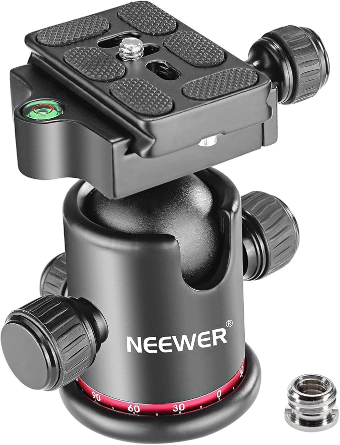 Neewer Professional Metal 360 Degree Rotating Panoramic Ball Head by Neewer