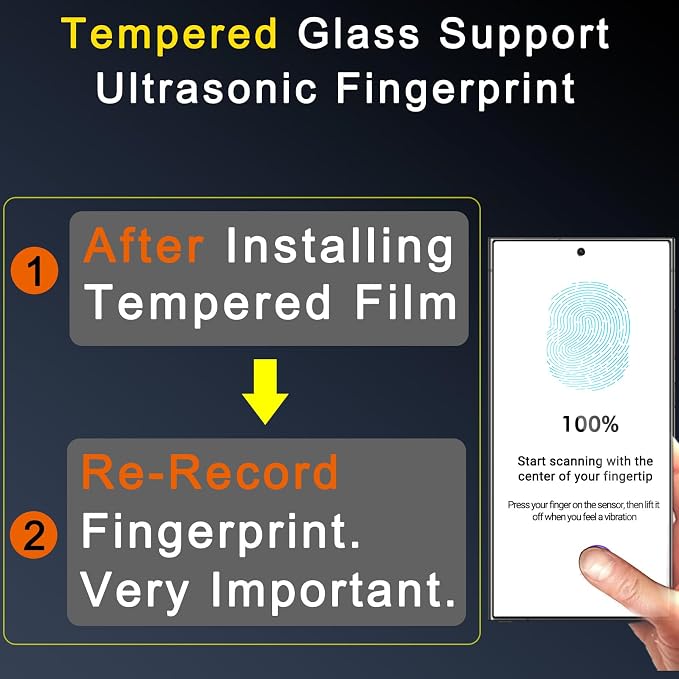 Ferilinso 3 Pack Privacy Screen Protector - Image 2