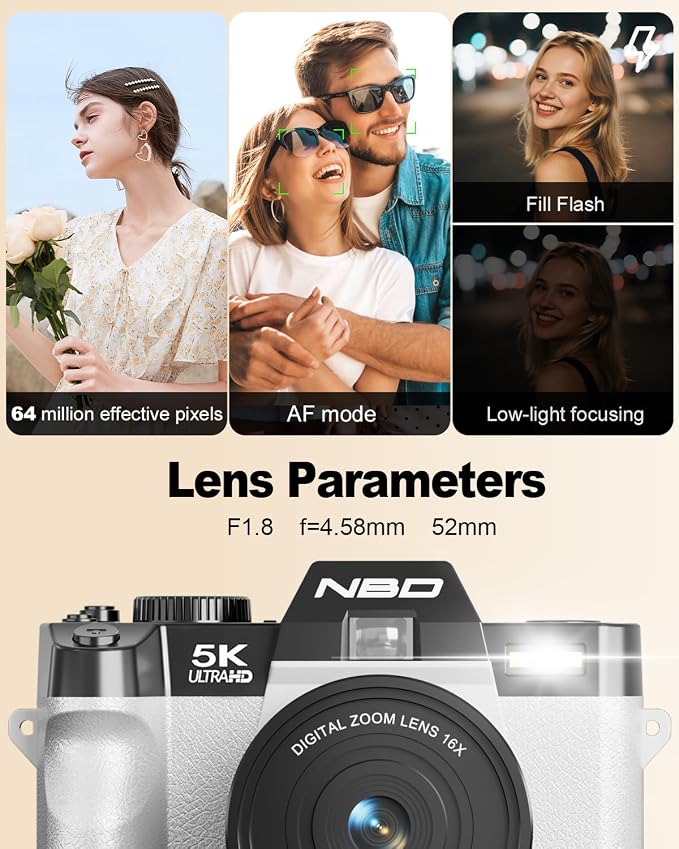 NBD 5K Digital Cameras for Photography - Image 6