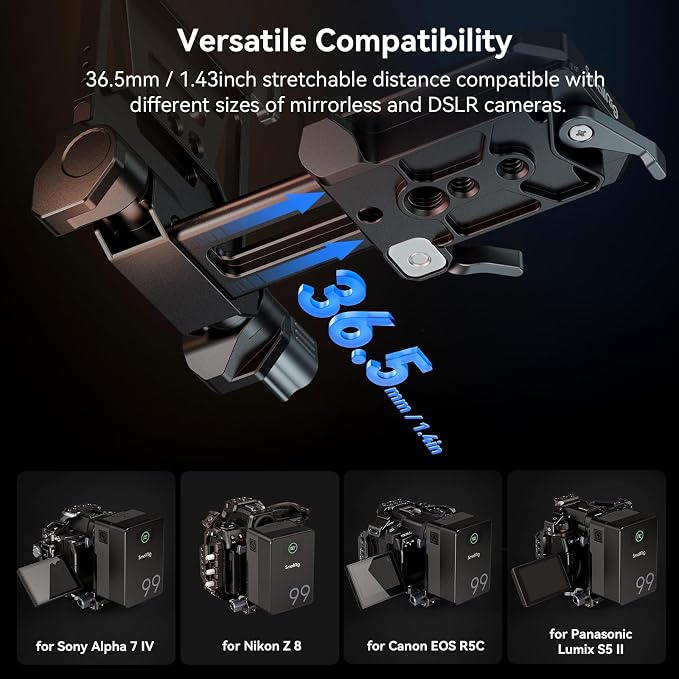 SMALLRIG Foldable V Mount Battery Plate - Image 3