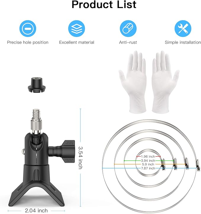 HOLACA Blink Camera Pole Mount Blink Outdoor Mount Compatible - Image 5
