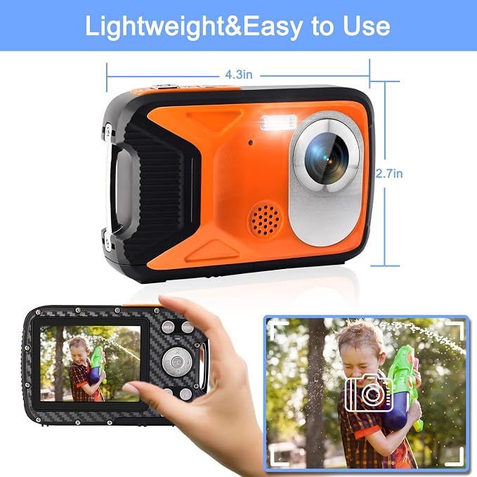16FT Underwater Camera 30MP Waterproof Digital Camera - Image 6
