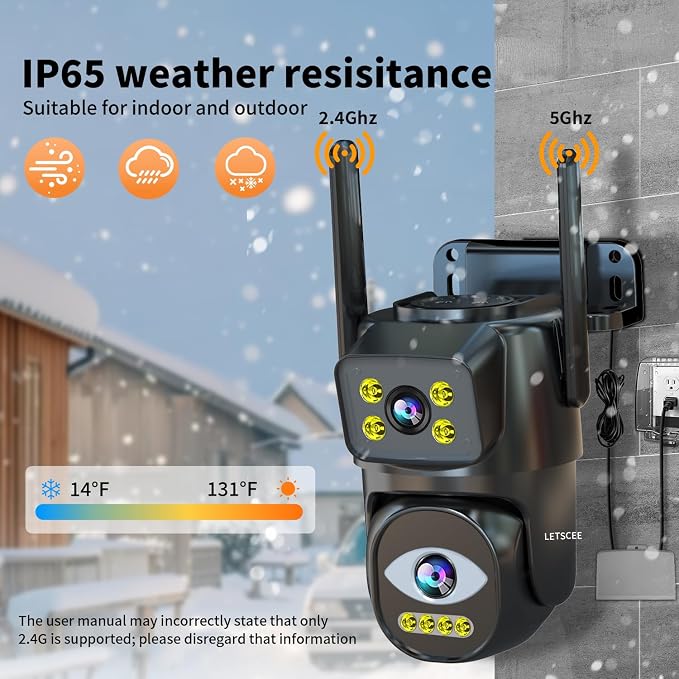 Security Cameras Outdoor Wifi, 5G/2.4G Cameras - Image 8