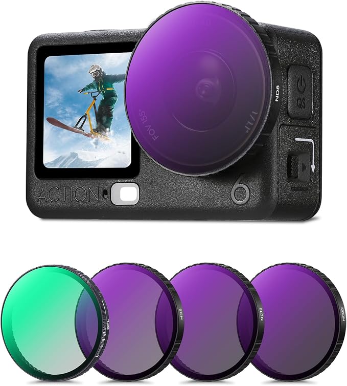 K&F CONCEPT Snap On CPL ND Filter Kit Compatible by KFCONCEPT