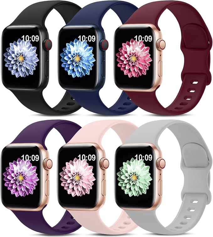 6 Pack Sport Bands Compatible by AMSKY