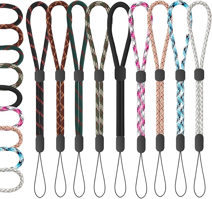FrgKbTm Hand Wrist Strap Lanyard, Adjustable Nylon Colorful by FrgKbTm