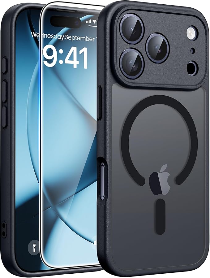 FNTCASE for iPhone 17 Pro Case: Translucent Matte Cases by FNTCASE