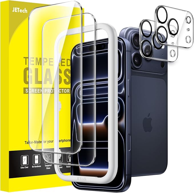 JETech Screen Protector for iPhone 17 Pro 6.3-Inch by JETech