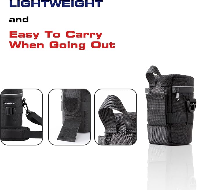 Camera Lens Case Lens Bag Compatible) - Image 3