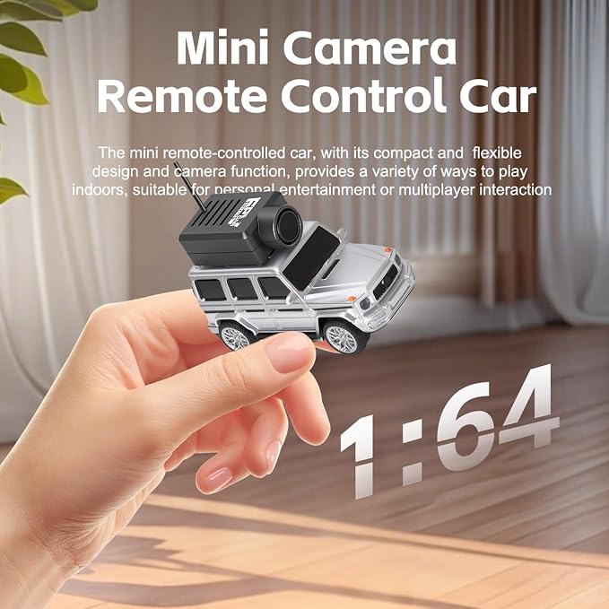 GoolRC WLtoys 6406 Mini RC Car, 2.4GHz 1:64 Scale FPV Remote Control Car - Image 2