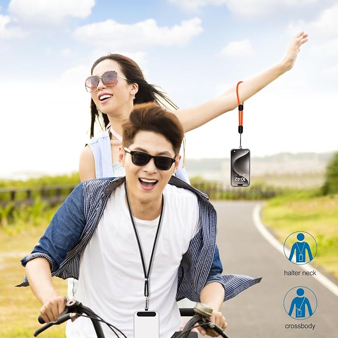 takyu Phone Lanyard, 2 Pack Adjustable CellPhone Lanyard Crossbody Neck Strap & - Image 7