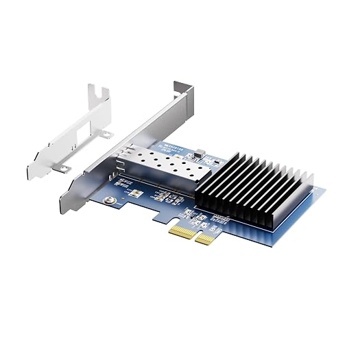 10Gtek Gen4 NIC, 10Gb/s PCIe Network Adapter, 10G CNA, Single SFP+ Port - Image 3
