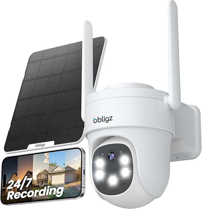 AOV Security Camera Wireless Outdoor by Obligz