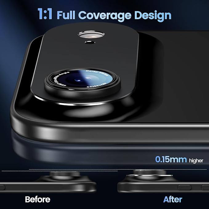 CACOE Camera Lens Protector for iPhone Air - Image 2
