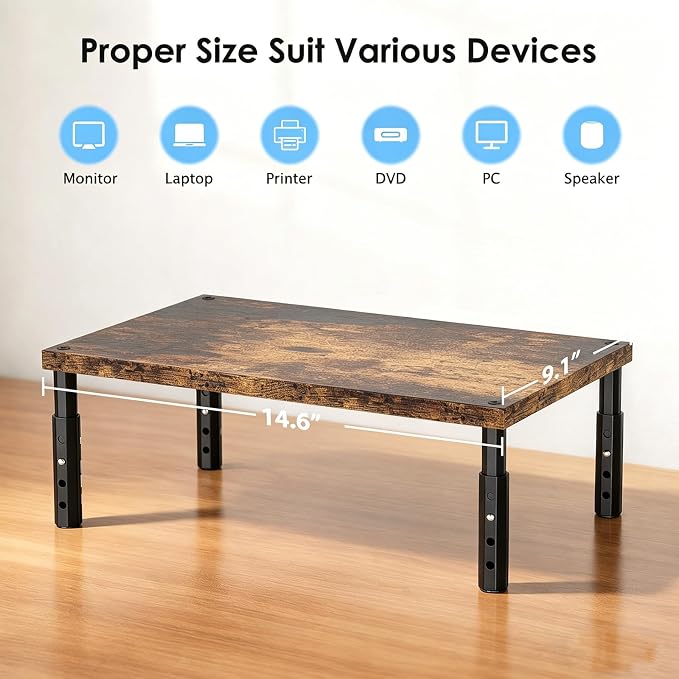 OPNICE Adjustable Monitor Stand Riser - Image 6