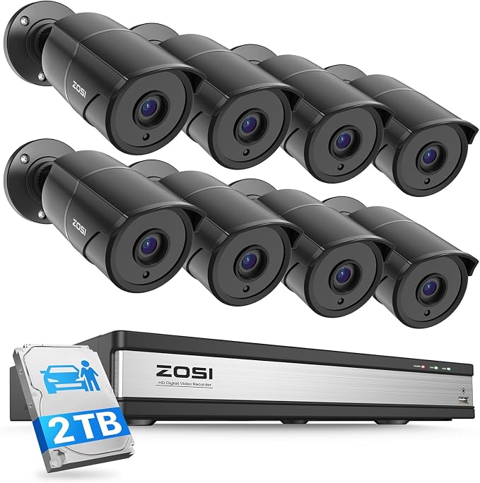 ZOSI 16CH 3K Lite Security Camera System by ZOSI