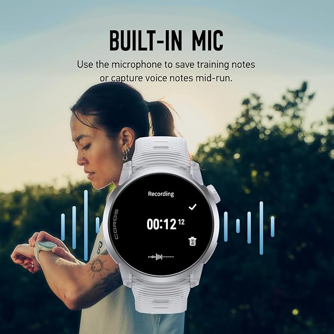 COROS PACE 4 Ultralight Sport GPS Watch, 1.2" AMOLED Touchscreen, 19 Days of - Image 5