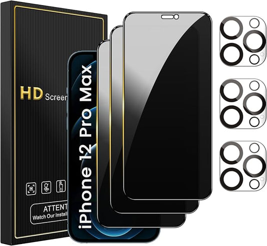 Romkasi 3 Pack Privacy Screen Protector by Unknown