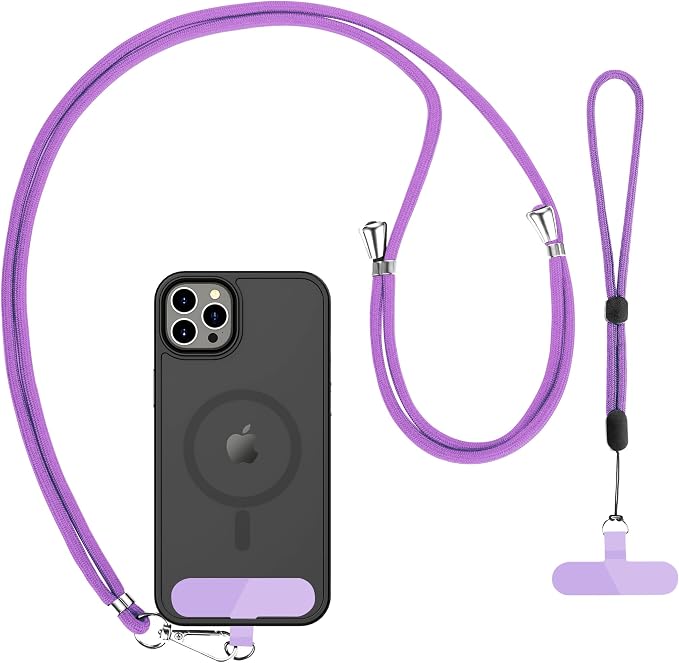 CACOE Phone Lanyard 2 Pcs-1 Pcs Adjustable Neck Strap, Universal Crossbody by CACOE