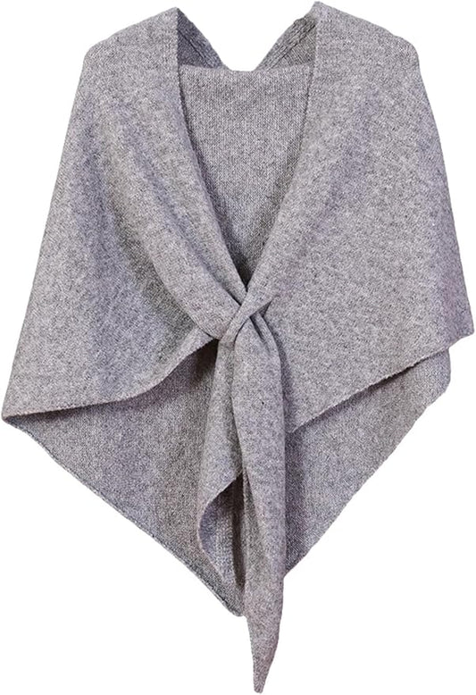 Shawls Wraps Women Triangle Sweater Scarf Warm Wool Blend Pashmina Cape Cold by Obosoyo