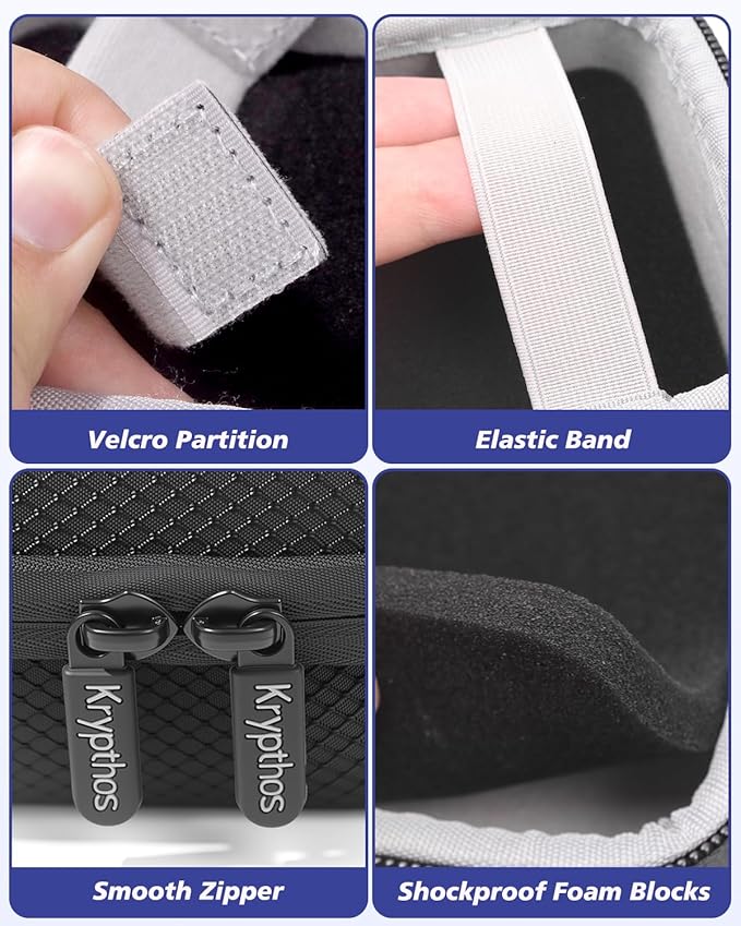 Krypthos Digital Camera Carrying Case Compatible - Image 6