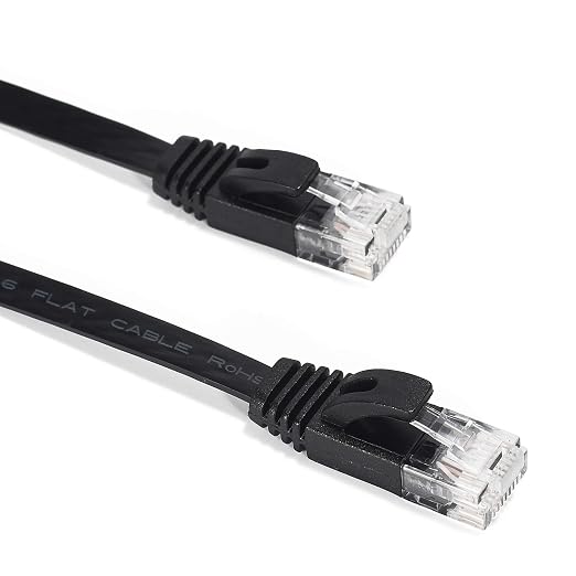 DAYEDZ Ethernet Cable 100 ft, Cat 6 High Speed Computer Network Flat Cord - Image 8