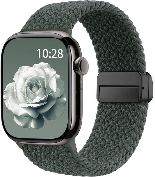 Braided Stretchy Band Compatible by HEARTBOOM