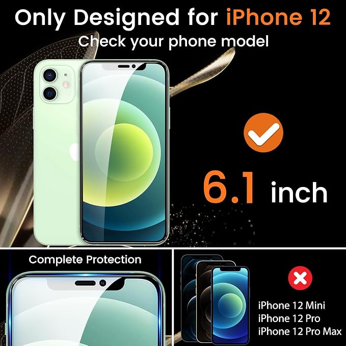 Lesakit 3+3 Pack Privacy Screen Protector - Image 2