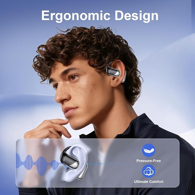 AI Open Ear Headphones Translation Earbuds, Real-Time 2-Way Language Translator - Image 9
