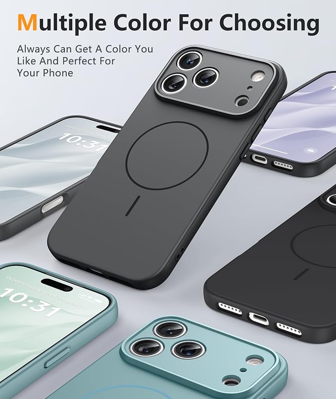 FNTCASE for iPhone 17 Pro Case: Integrated Silicone Phone Cases - Image 5