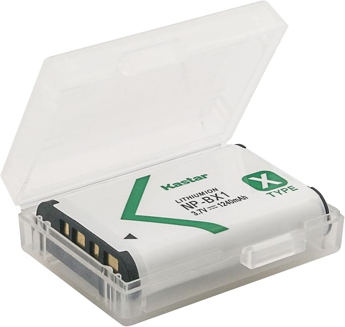 Kastar Battery x3 + Charger for Sony NP-BX1 HDR-AS200V HDR-AS30 HDR-AS300 - Image 2