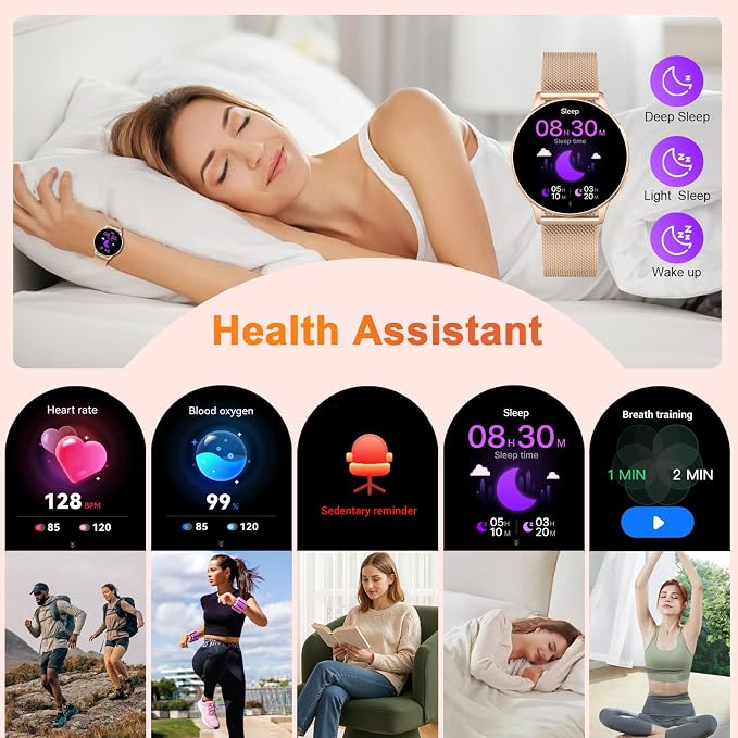 Jugeman Smart Watches for Women, Fashion Womens Watch for Daily Wear - Image 5