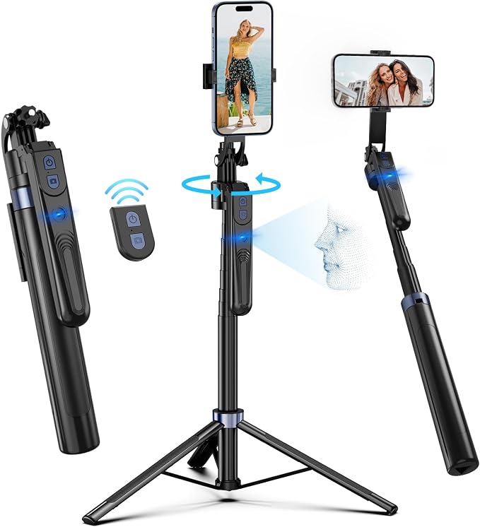 Auto Face Tracking Tripod 360 Rotation by Zarcaco