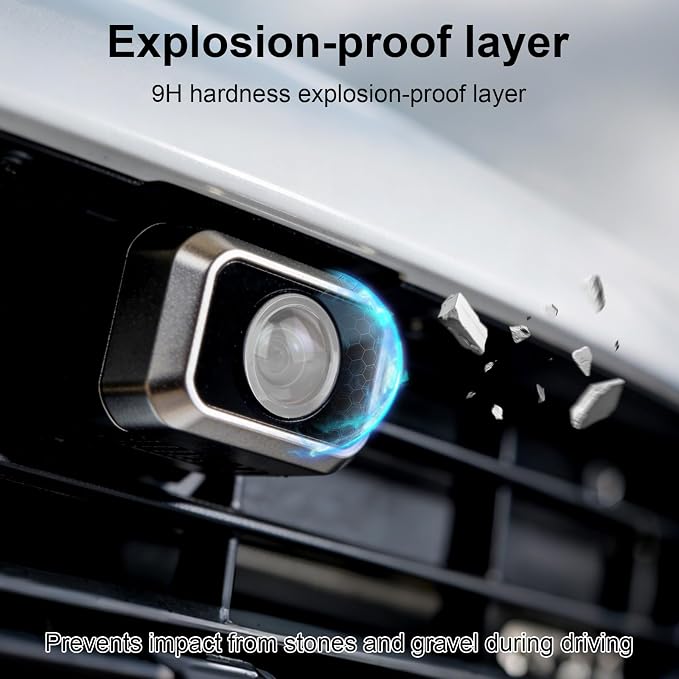 4pcs Car Camera Lens Protector, HD 360° Protection Backup Rear View Camera - Image 6