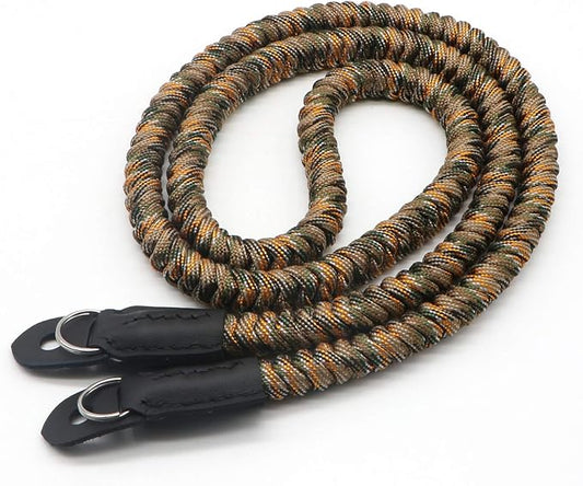 Paracord Woven Camera Neck Shoulder Strap Belt Hand Compatible by HITHUT