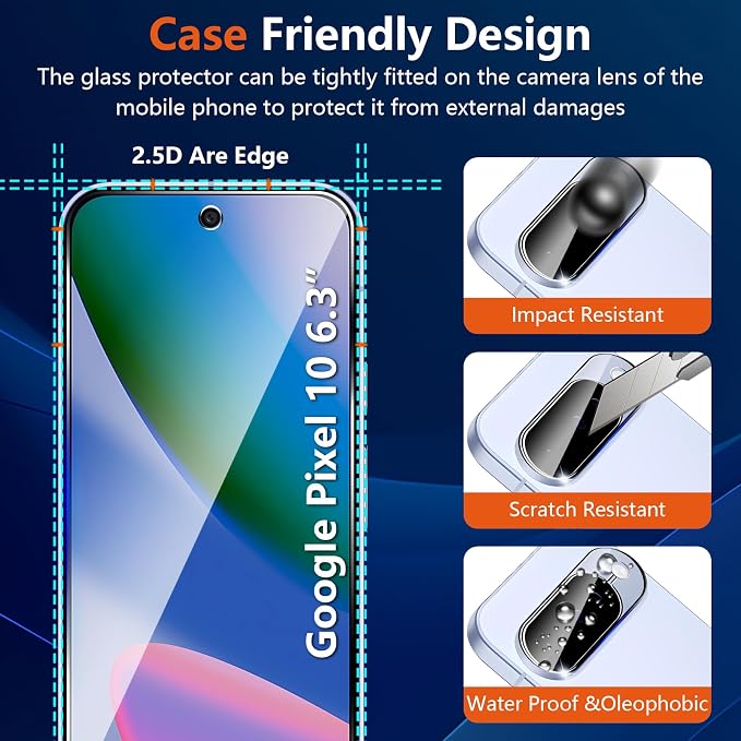 Glass Screen Protector for Google Pixel 10 - Image 6