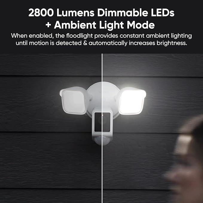 WYZE Floodlight Camera v2, Security Camera Outdoor, 2K HD - Image 5