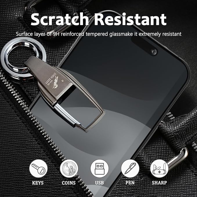 2 Pack for iPhone Air Privacy Screen Protector. Anti Scratch, Self-Healing - Image 5