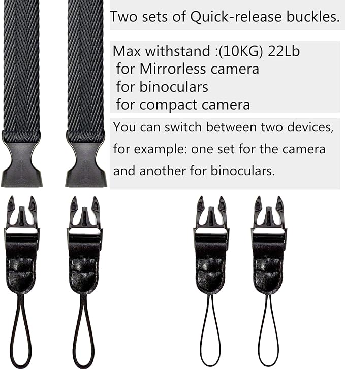 Camera Neck Straps Short, Binocular Strap - Image 6