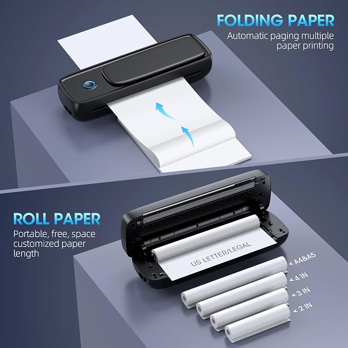 Inkless Portable Printer Wireless - Image 4