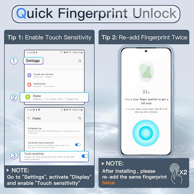 JETech Privacy Screen Protector - Image 2