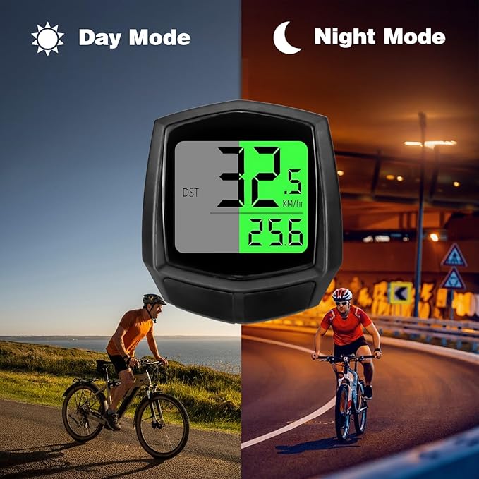 2026 New Bike Computer and Bike Odometer Wireless MPH KM/H Bicycle Speedometer - Image 3