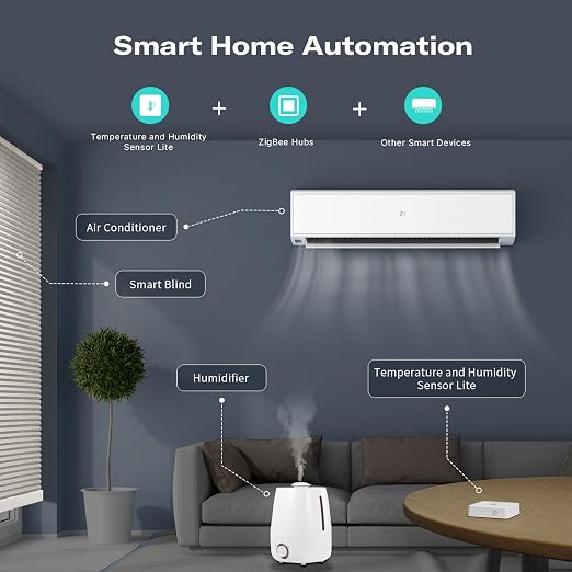 THIRDREALITY Zigbee Temperature and Humidity Sensor Lite, Smart Thermometer and - Image 5